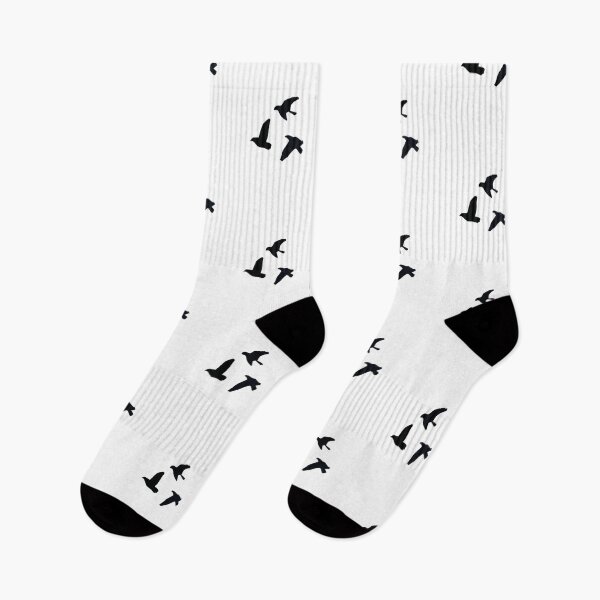 Item preview, Silhouette of Flock of Birds Flying designed and sold by Katelyn Wollschlager.