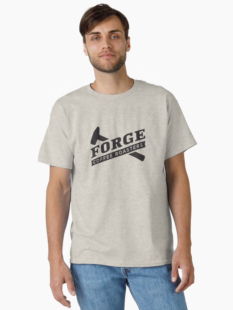 Thumbnail 1 of 7, Classic T-Shirt, Forge Coffee® Logo Swag designed and sold by ForgeCoffee.