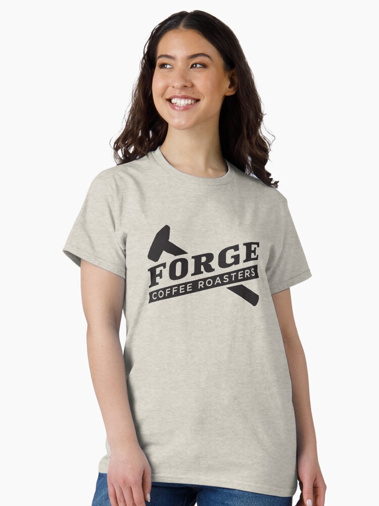Thumbnail 2 of 7, Classic T-Shirt, Forge Coffee® Logo Swag designed and sold by ForgeCoffee.