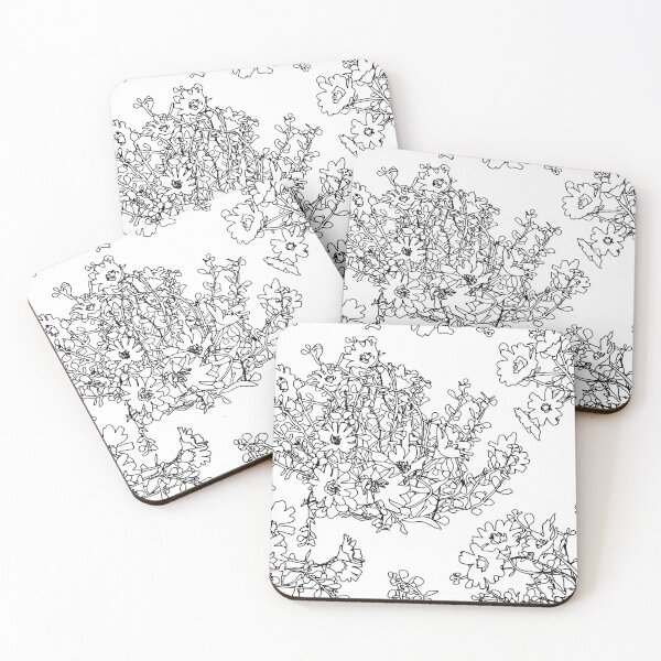Item preview, Flower Line Art designed and sold by Curlytale.