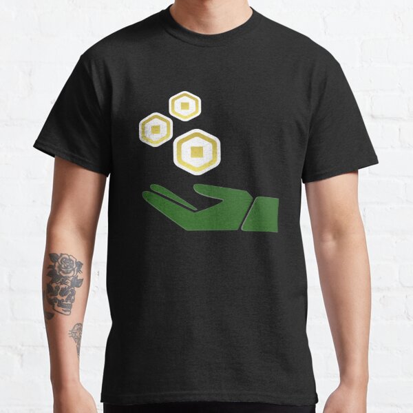 Roblox Money Clothing Redbubble - golden crown t shirt roblox