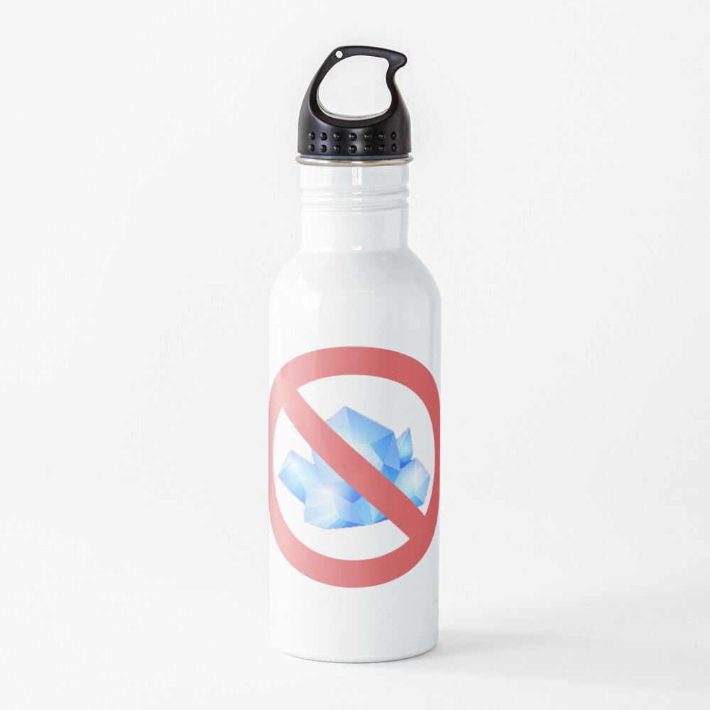 Death Crystals Funny Rick and Morty Water Bottle