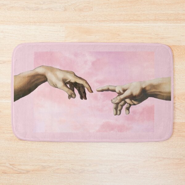 Item preview, The creation of Adam - Pink designed and sold by Pride Art.