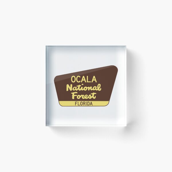 Item preview, Ocala National Forest Florida Sign designed and sold by DESTINATIONS DECAL.