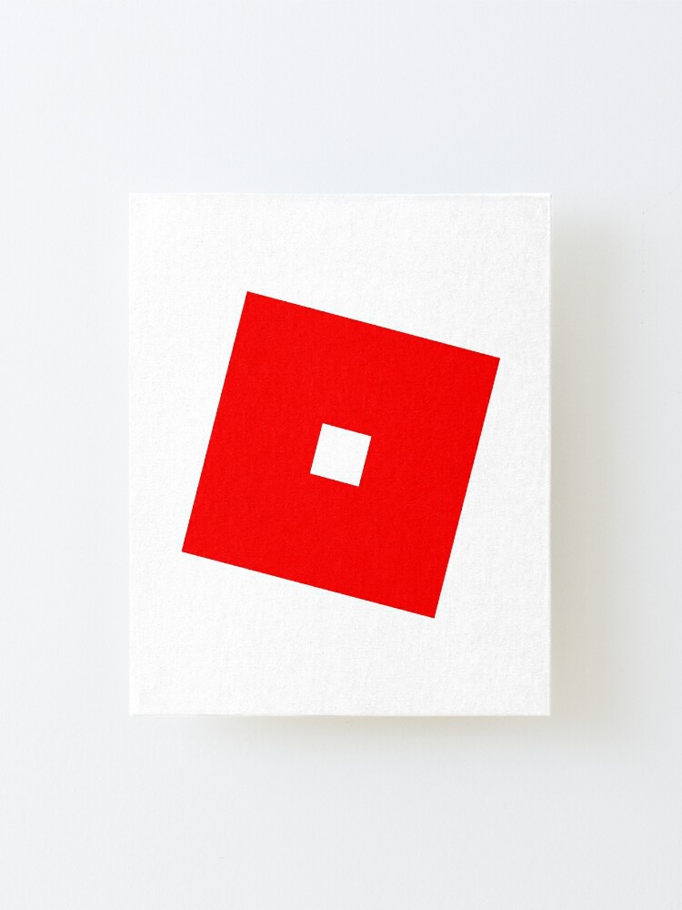 Roblox Red Mounted Print By T Shirt Designs Redbubble - neon red roblox app icon