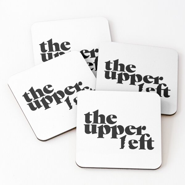 Item preview, The Upper Left Logo-Black designed and sold by theupperlefty.