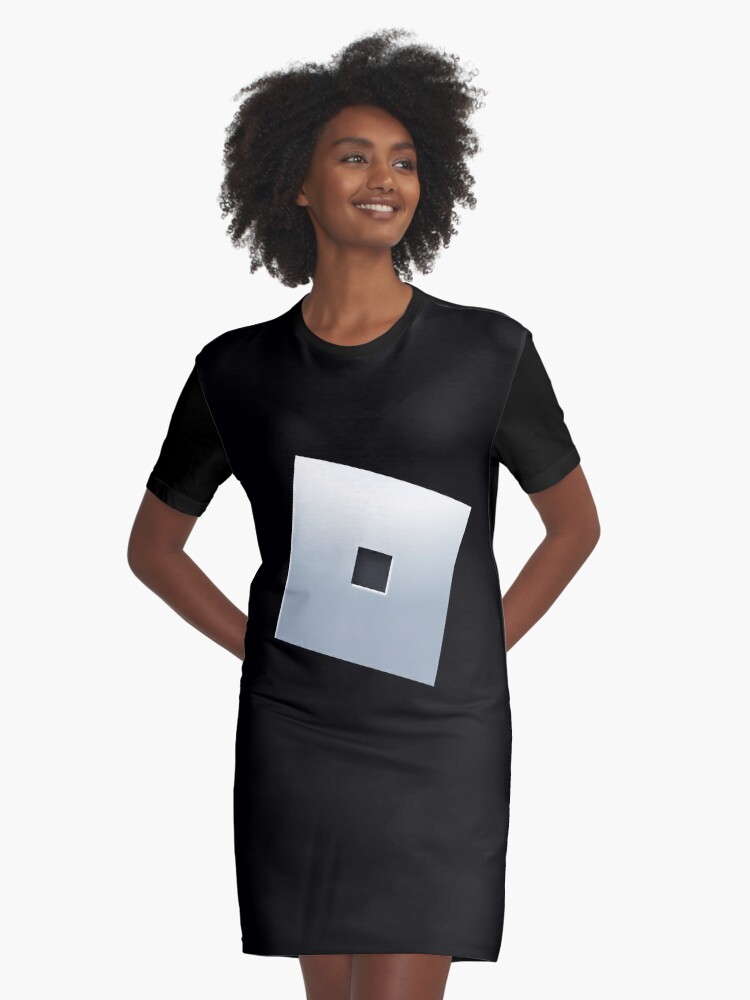 Roblox Silver Block Graphic T Shirt Dress By T Shirt Designs Redbubble - neon dress roblox