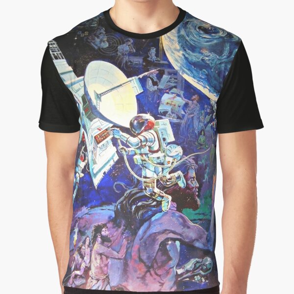 Spaceship Earth Mural Graphic T-Shirt