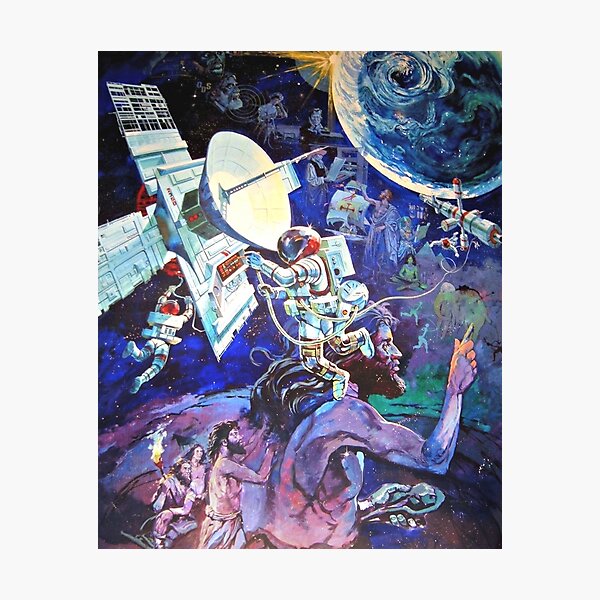 Spaceship Earth Mural Photographic Print