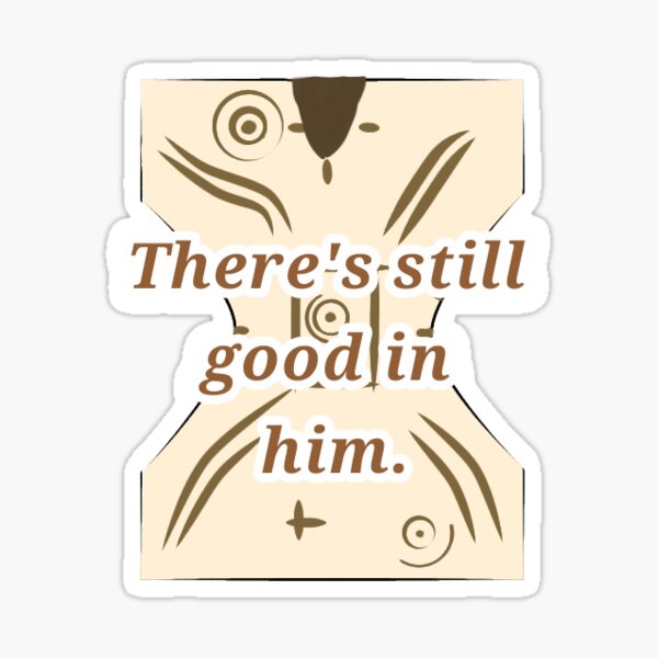 Padme Amidala quote with necklace Sticker