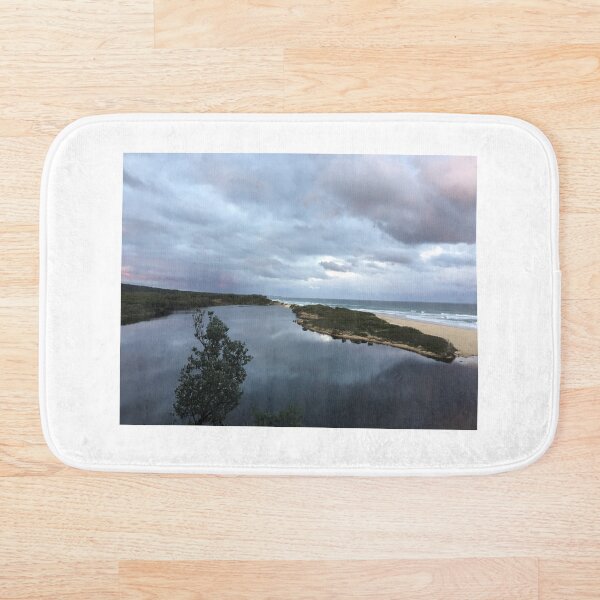 Cape Conran estuary and beach, Victoria, Australia Bath Mat