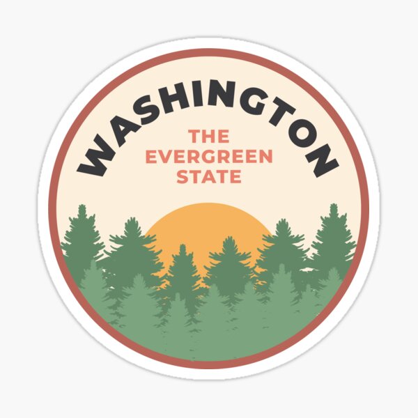 The Evergreen State Sticker