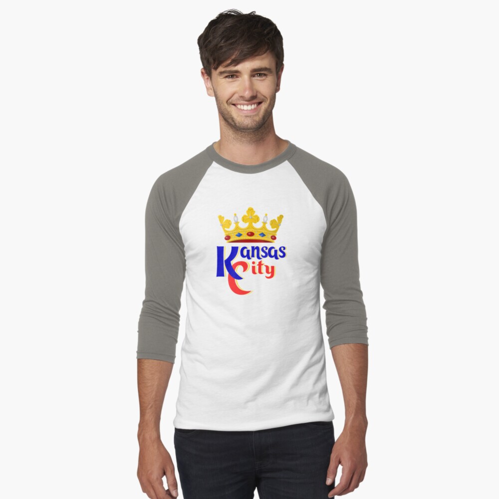 Item preview, Baseball ¾ Sleeve T-Shirt designed and sold by KCSportswear.