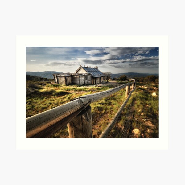 Craig's Hut Art Print