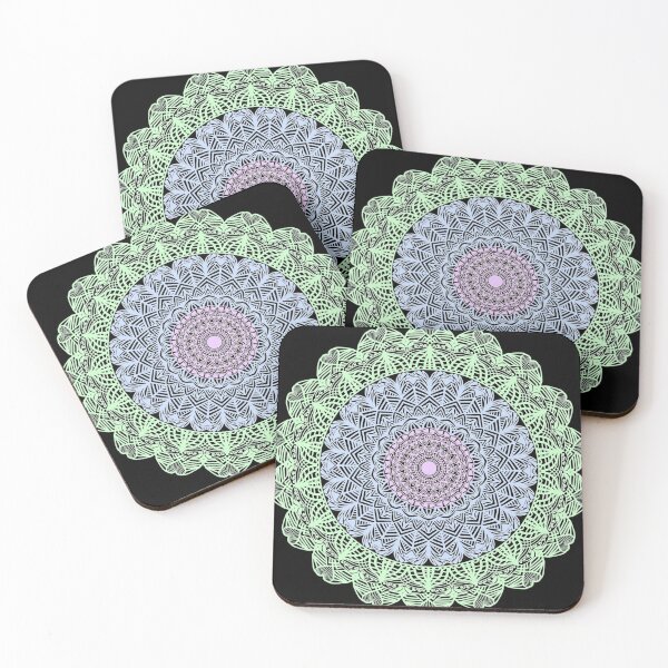 Item preview, Pastel Mandala designed and sold by Sunflower-Farms.