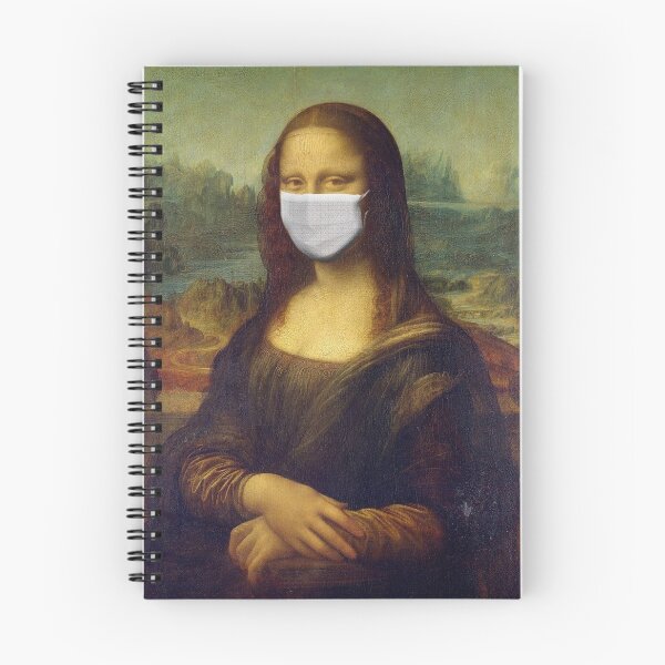 Item preview, Mona Lisa with a mask designed and sold by LeCorJ.