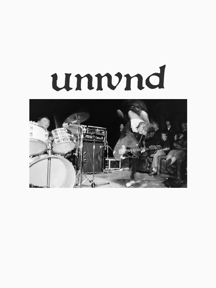 unwound band t shirt