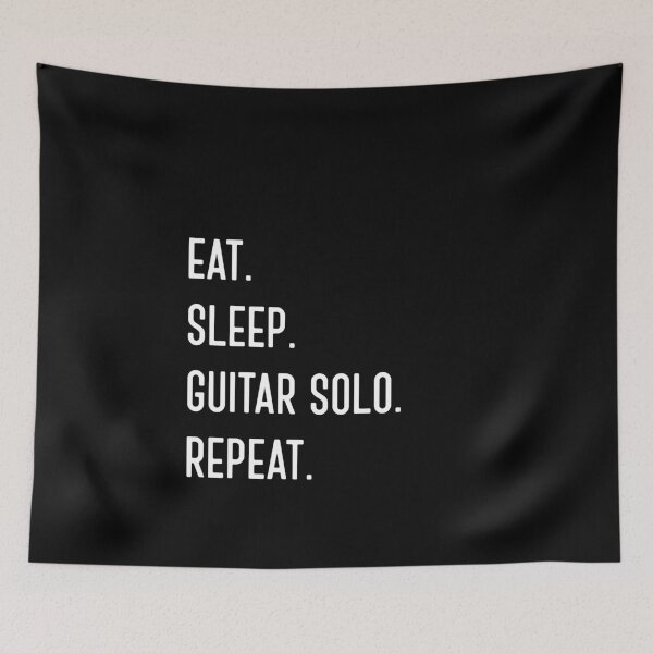 Item preview, Eat. Sleep. Guitar Solo. Repeat. - Funny Guitarist designed and sold by snowry.