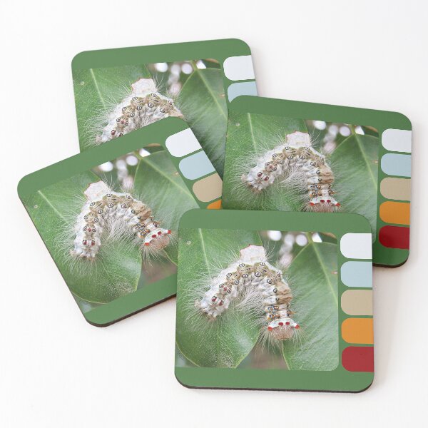 Item preview, Tussock Moth Caterpillar Nature Palette designed and sold by Linda Walsh.