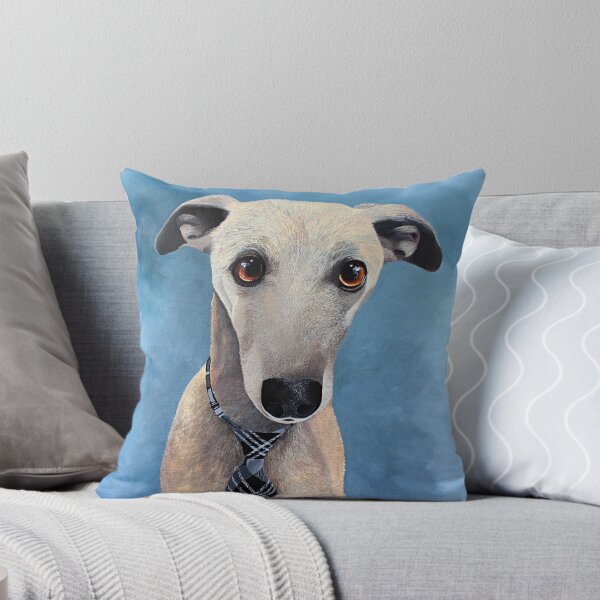 Item preview, Devo the Whippet designed and sold by Nicole Grimm-Hewitt.