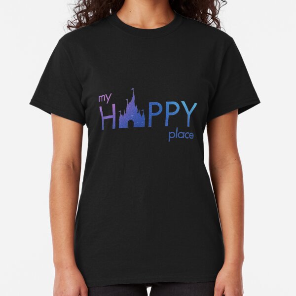 My Happy Place - Starry Princess Castle Graphic Classic T-Shirt