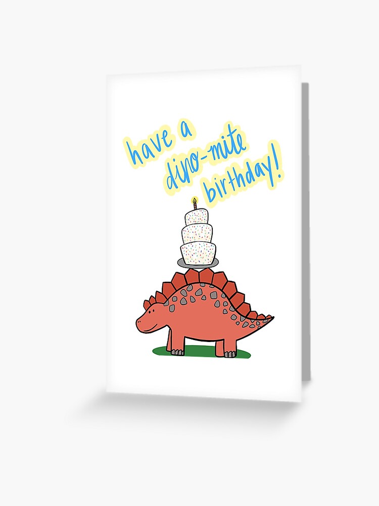 Dino Chrome | Greeting Card