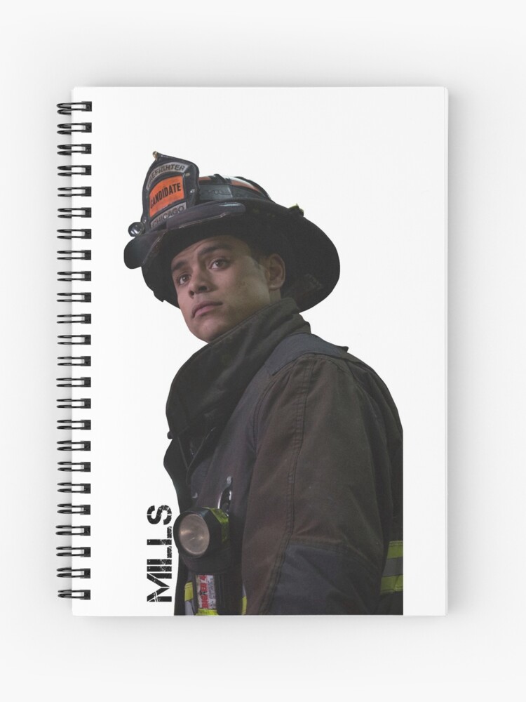 WALLACE BODEN - CHICAGO FIRE - EAMONN WALKER Hardcover Journal for Sale by  emilybraz7