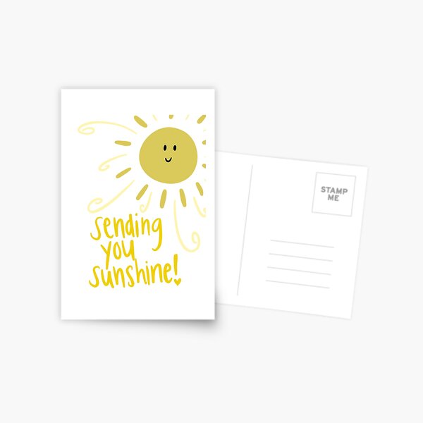 Item preview, Sending You Sunshine Sun designed and sold by snailmailpaper.