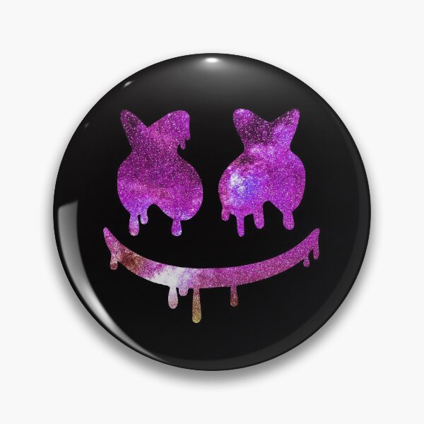 Marshmello space painted Pin