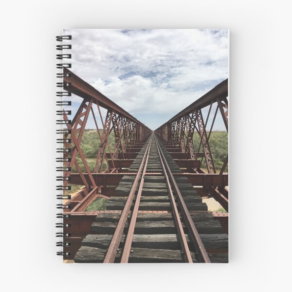 Item preview, Algebuckina disused rail bridge along Oodnadatta, desert South Australia, Australia designed and sold by Juliette Remfrey.