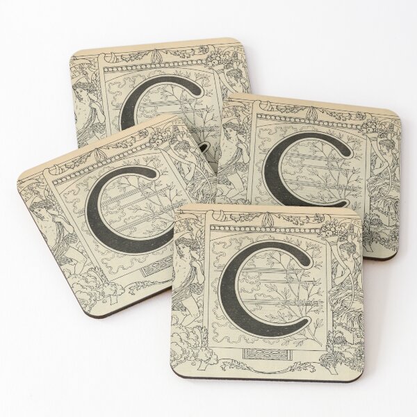 Item preview, Capital C designed and sold by BlueSpecsStudio.