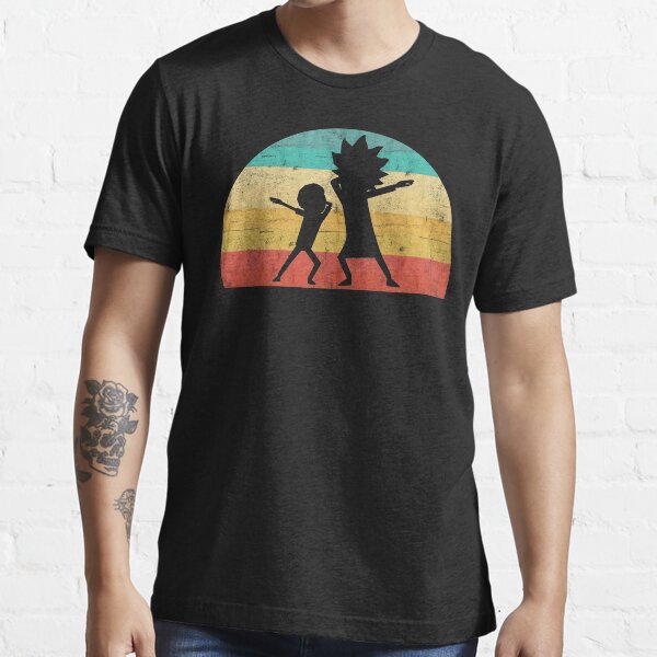 Rick and Morty Retro Vintage Essential T-Shirt