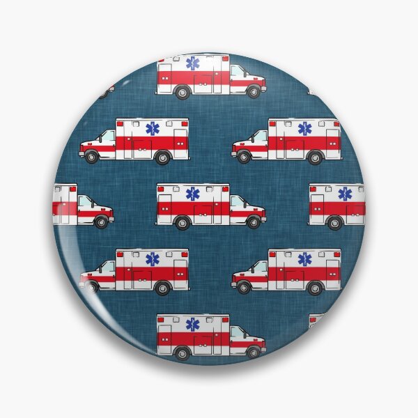 Item preview, Ambulance on Dark Blue designed and sold by littlearrow.