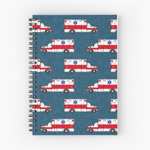 Item preview, Ambulance on Dark Blue designed and sold by littlearrow.