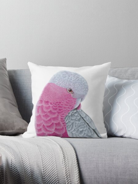 Item preview, Galah - Pink and Grey designed and sold by Nicole Grimm-Hewitt.
