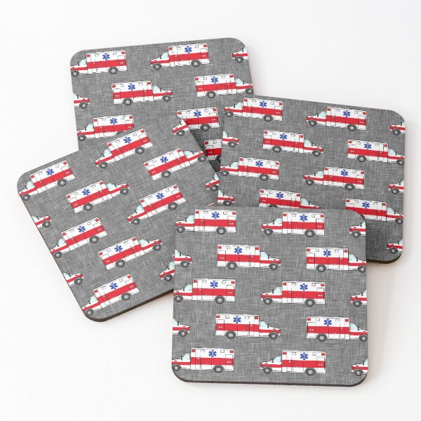 Item preview, Ambulance on Gray designed and sold by littlearrow.
