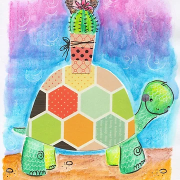 Artwork thumbnail, Turtle Ride by marciejurkowski