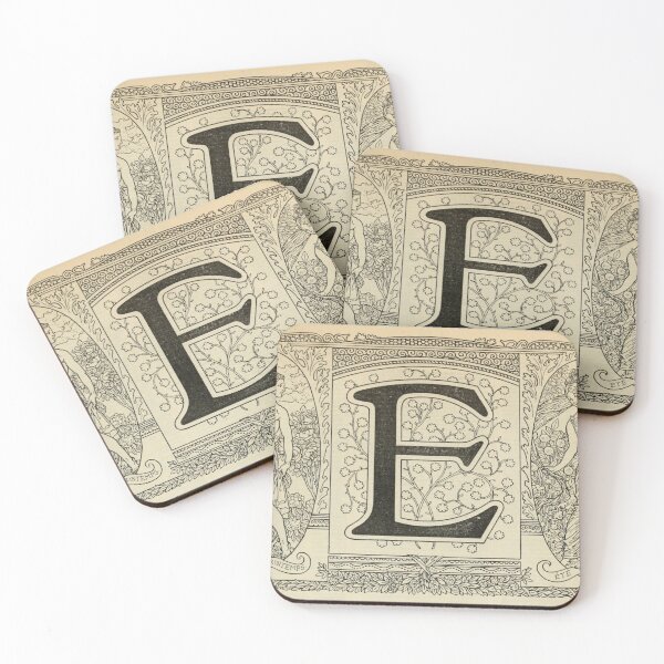 Item preview, Capital E designed and sold by BlueSpecsStudio.