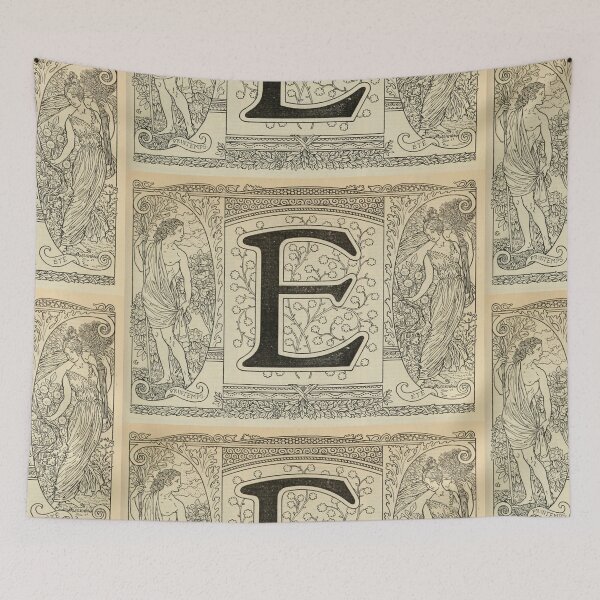 Item preview, Capital E designed and sold by BlueSpecsStudio.