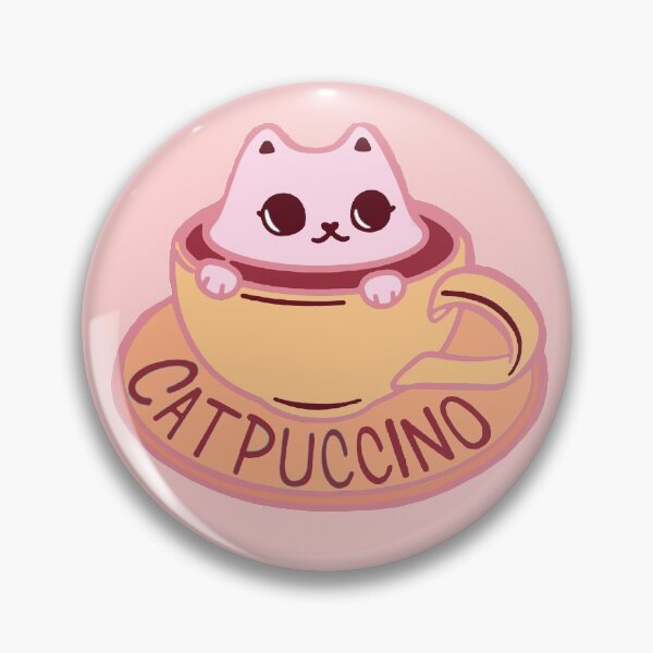 Catpuccino Pin