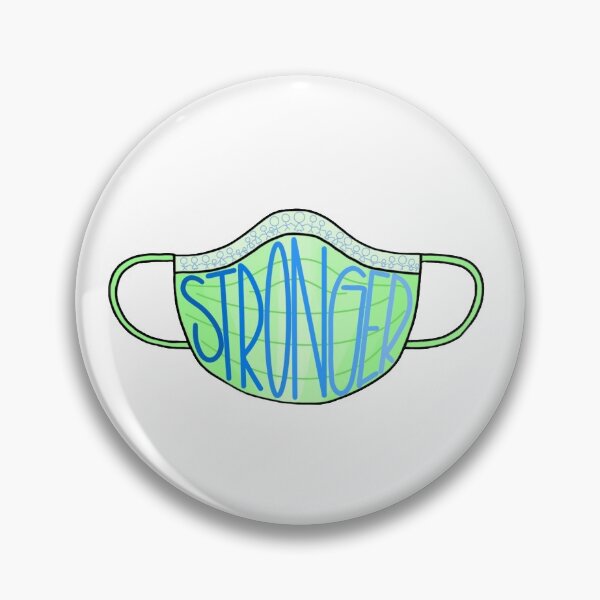 Item preview, Stronger Face Mask Sticker designed and sold by giavillegas.