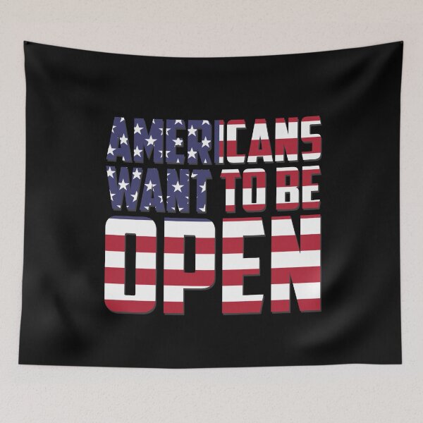 Item preview, Americans Want To Be Open designed and sold by Alpha555.
