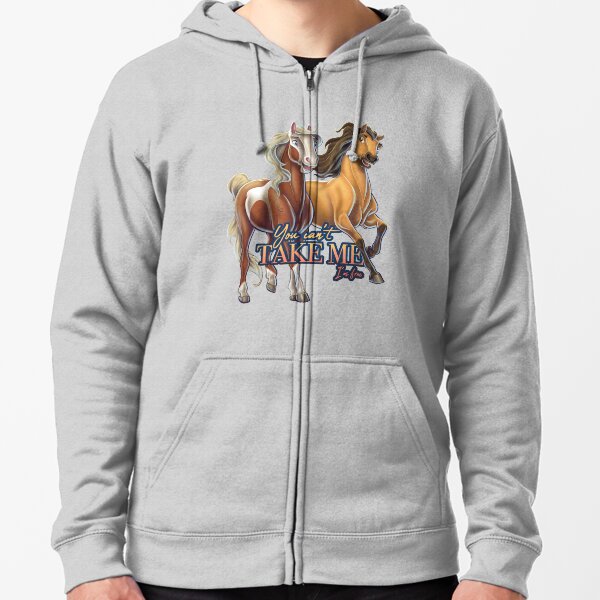 Spirit - You Can't Take Me Zipped Hoodie