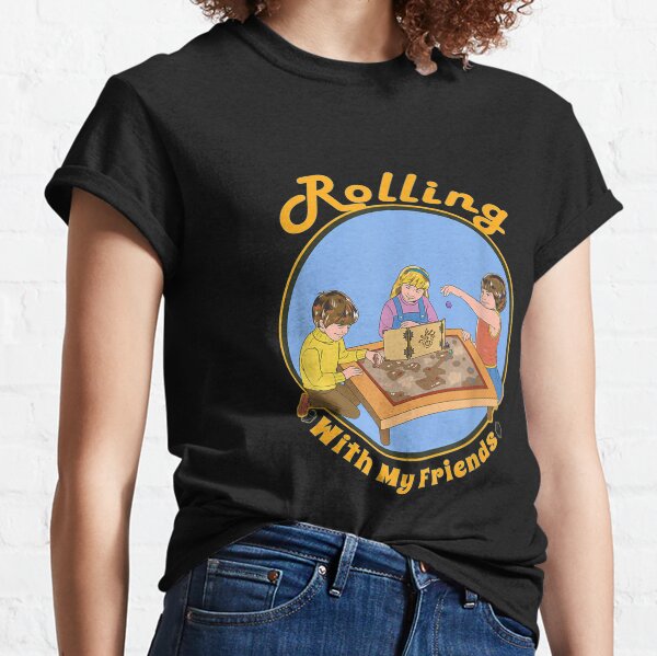 Retro DM Tabletop Gaming Gift Vintage With Friends D20 Dice Classic T-Shirt