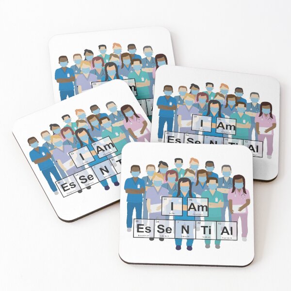 Item preview, I am EsSeNTiAl - Honor your Healthcare Heroes - NErDyWIrDy designed and sold by NErDyWIrDy.
