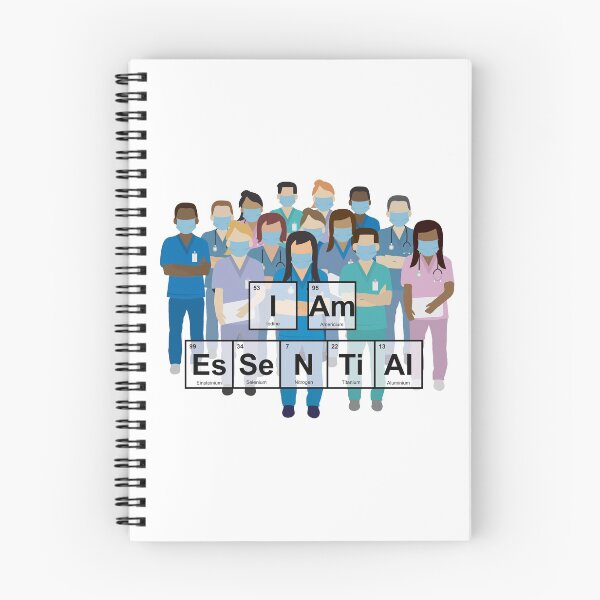 Item preview, I am EsSeNTiAl - Honor your Healthcare Heroes - NErDyWIrDy designed and sold by NErDyWIrDy.