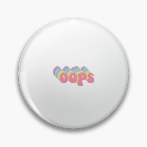 Item preview, Oops Retro Rainbow Sticker designed and sold by laurencude.