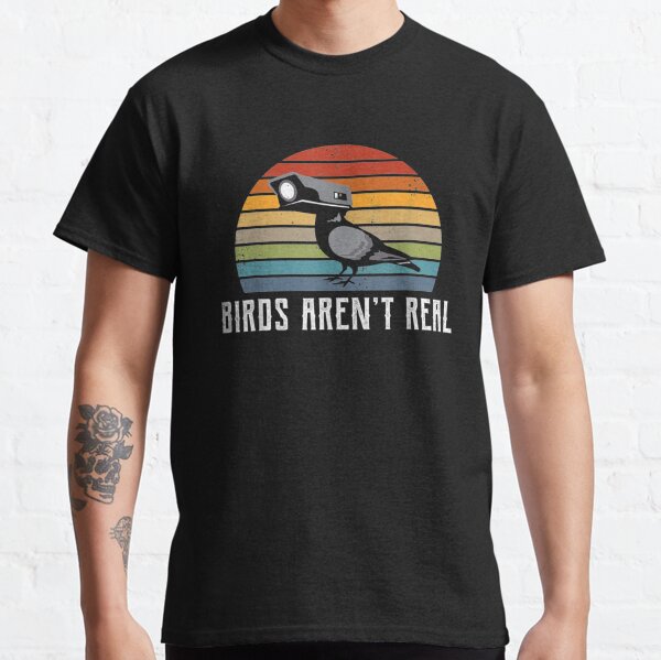 Vintage Birds Aren't Real Classic T-Shirt