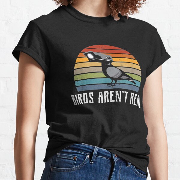 Vintage Birds Aren't Real Classic T-Shirt