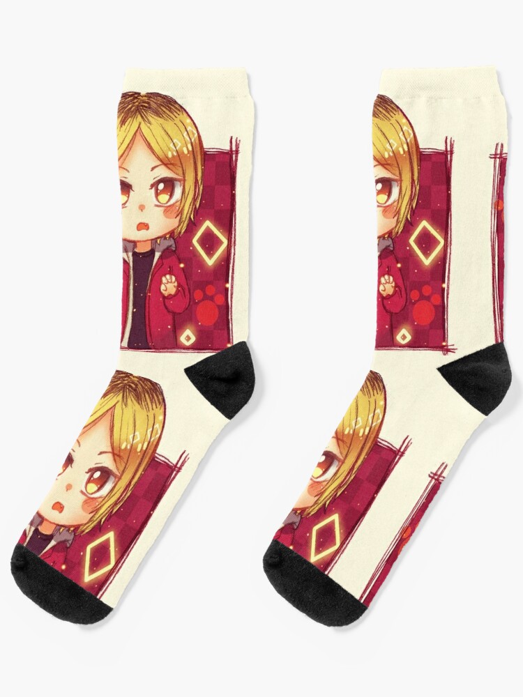 Haikyuu Kenma Kozume Red High Top Canvas Shoes Gift For Fans